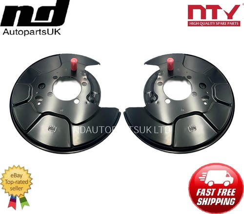 Rear set brake disc dust - rear,