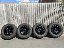 Ford Ranger Stormtrak 18” Alloy Wheels + Comforser All Terrain Tyres 10mm!