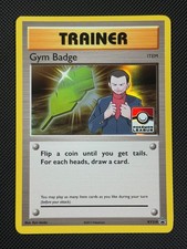 Gym Badge XY210 HOLO Pokémon Card XY Black Star Promo Holo Rare Giovanni