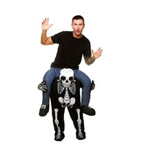 Mens Oktoberfest Costume Bavarian Lady Shoulder Carry Piggy Back Ride Me Party