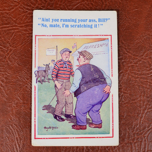 Postcard comic donald - comic,,