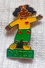 NSPCC Badge lapel pin Vintage