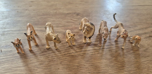Genuine schleich plastic wild - plastic,