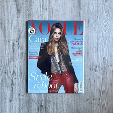 Vogue Magazine | January 2014 | Cara Delevingne Cover