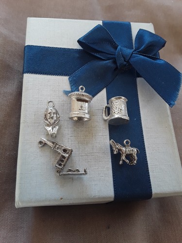 Silver charms nice selection - silver,
