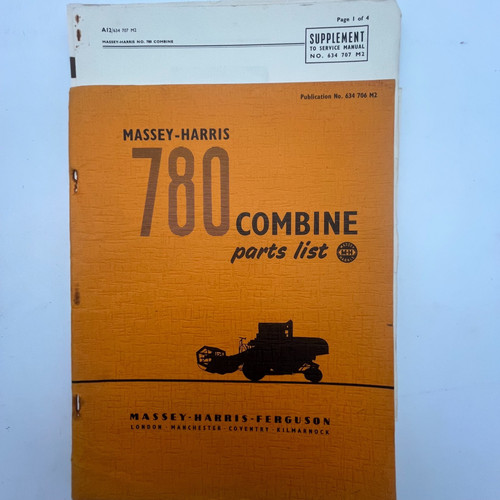 Massey harris 780 combine - 780,