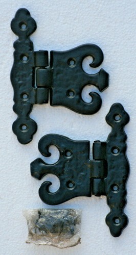 Cast iron hinges old - , english