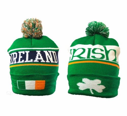 Irish bobble winter hat - irish,
