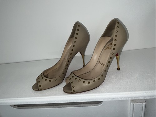 Louboutin lady peep - peep, heels