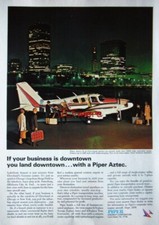 Piper AZTEC D Airplane Vintage