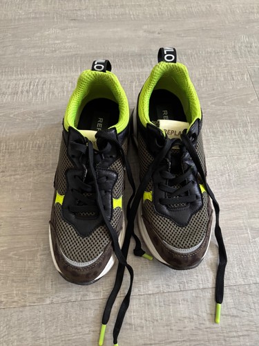 Replay black and neon khaki - and,