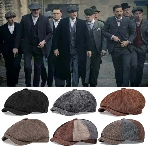 Vintage newsboy cap gatsby hat - newsboy,