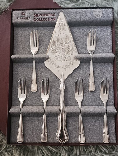 Vintage silver plated - vintage, cake