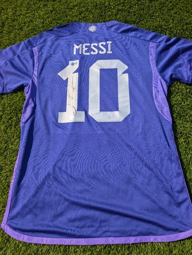 Lionel messi signed argentina - signed,