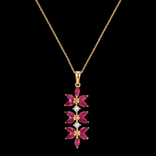 Genuine natural ruby - natural,