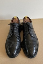 Allen Edmonds MacNeil Wingtip Black Leather Brogues US 10.5E