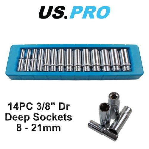 Pro deep socket - set, 14pc