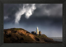 Mumbles lighthouse Framed Wall