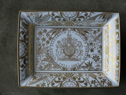 Royal worcester tray queen - worcester,