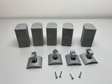 Bose Set 5X Jewel Speakers + UB20 Top Condition Silver Acoutimass/Lifestyle K11