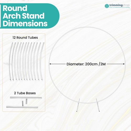 5m round hoop balloon - 1.5m,