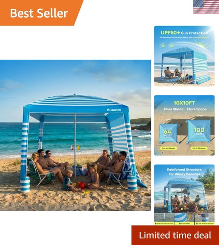 Beach cabana with uv - +,