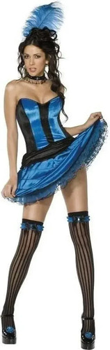 Ladies blue can girl - blue,