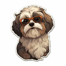 Havanese Car Sticker Dog