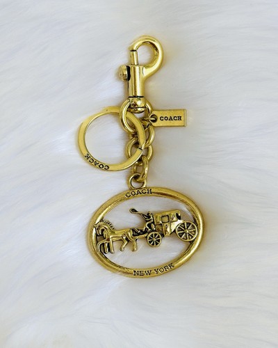 Horse carriage gold tone - horse, &