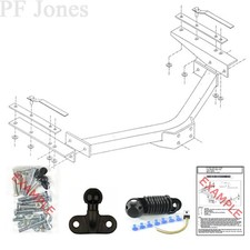 Tow-Trust Towbar for Toyota Hilux Surf 4WD (Import) 1996-2002 - Flange Tow Bar
