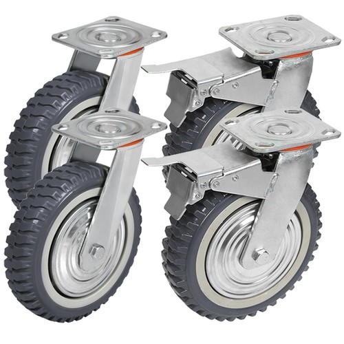 Heavy duty 200mm swivel - x,