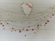 Brand-new Sass And Belle Gold Tinkly bells Garland Christmas Xmas decorative 