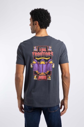 Weird fish trouters back print - weird,
