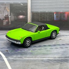Matchbox 1971 VW Porsche 914 Green 2010 1:60 Diecast Car