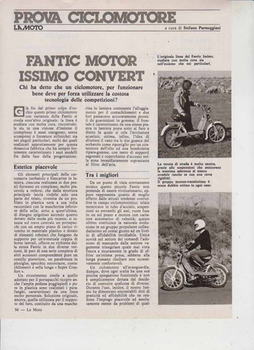Advertising test fantic motor - test,