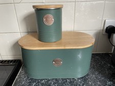 Bread Bin And Coffee Caddy Set