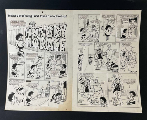 Hungry horace original comic - horace,