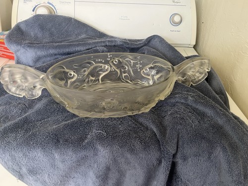 Art deco glass - bowl, from