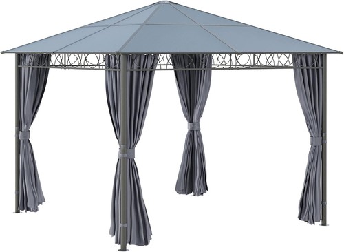 Hardtop gazebo canopy with - hardtop,
