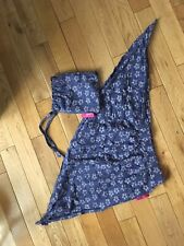 Faye & Lou Breast Feeding, Nursing, Butterfly Cover Up, Blue Floral Design