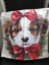 Amazing Xmas Puppy Dog In Xmas Hat Xushion Stunning Gift Idea (Pic 14) 