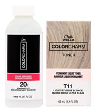WELLA T11TONER & DEVELOPER VOL 20 3.7oz BUNDLE | BRAND NEW | FREE POSTAGE
