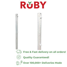 Metal Gate Posts Hanging Ruby Galvanised Fencing Posts 2.0m