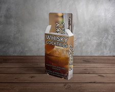 Whisky Cocktail Recipe Cards – 52 Cards – Home Bar Cocktail Recipes UK 🇬🇧