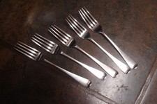5 Silver hallmarked  Georgian