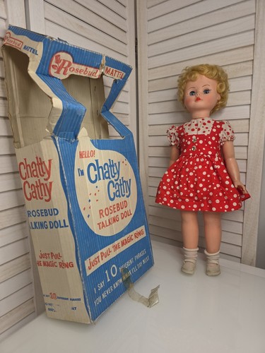 Mattel rosebud chatty cathy - rosebud,
