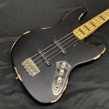 ICON Vintage Jazz Bass VJ74MRBK Electric Bass Distressed Black Used