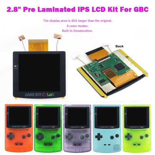 Gameboy color laminated - , 2.8"