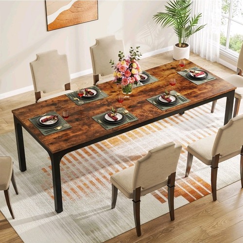 Rectangular dining table for - dining,