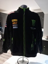 Monster Energy Tech3 Team Jacket Large Black Green MotoGP Racing Official